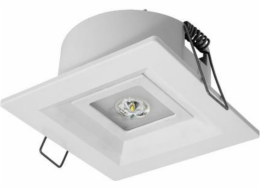 AWEX Nouzové svítidlo LOVATO P ECO LED 1W 120lm (op. otevřené) 1h jednoúčelové bílé LVPO/1W/ESE/X/WH - LVPO/1W/ESE/X/WH