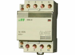 Modulární stykač F&amp;F 40A 3NO 1R 230V AC (ST40-31)