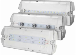 AWEX Nouzové svítidlo HELIOS IP65 ECO LED 3,2W 320lm 3m 1h jednoúčelové PT HWM/3,2W/ESE/PT/TR - HWM/3,2W/ESE/PT/TR