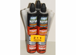 Kotva chemická polyester 300 ml Ceys 2+1 zdarma