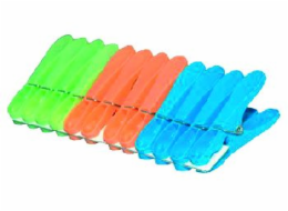 Kolíčky na prádlo 12 ks plast JUMBO