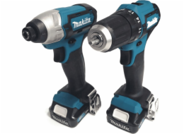 Makita CLX224X Aku sada DF333DZ+TD110DZ+2xaku+kufr Li-ion CXT 12V