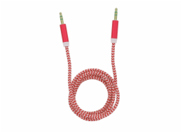 Tellur Basic audio cable aux 3.5mm jack 1m red