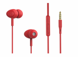 Tellur Basic Gamma wired in-ear headphones red