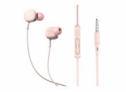 Tellur Basic Sigma wired in-ear headphones pink