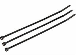 Páska stahovací 200x2,5 mm-100 ks černá