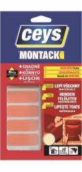 Páska montážní 48x18 mm proužky 10 ks Ceys Montack express