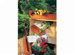Truhlík "Garden" 40 cm zelený