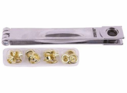 Kleště - nástroj očkovací na plachty 10 mm + 12 ks oček