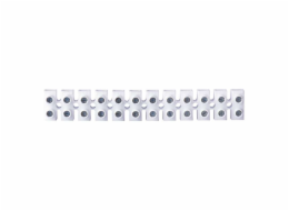 Svorkovnice - čokoláda elektrikářská 12x10,0mm(57A) bílá