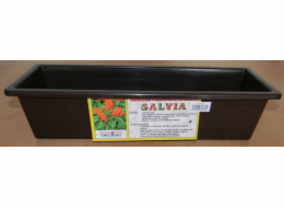 Truhlík samozavlažovací 50 cm hnědý Salvia