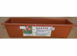 Truhlík samozavlažovací 50 cm terakota Salvia