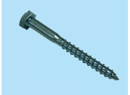 Vrut podstavcový 6-tihran 8x60 mm zn DIN 571 100ks