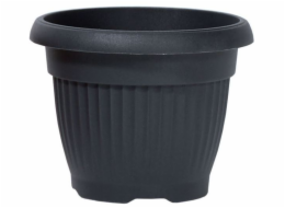 Květináč kulatý TERRA 250 mm antracit