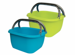 Koš s uchy PRACTIC 15 l/38x39 cm plast