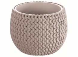 Květináč SPLOFY s vkladem 0,75 l/14,4 cm mocca