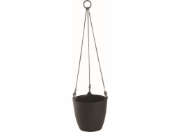Květináč závěsný 18 cm Ariella antracit