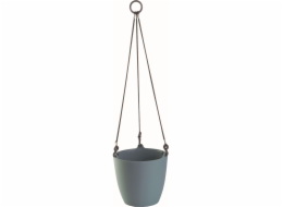 Květináč závěsný 18 cm Ariella ocelově modrý