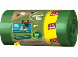 Pytel na odpadky 35 l/22 ks Easy pack Green life FINO