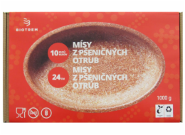 Miska oválná z pšeničných otrub 10 ks