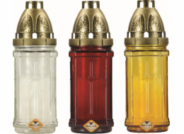 Svíčka hřbitovní 60 g/20 cm sklo