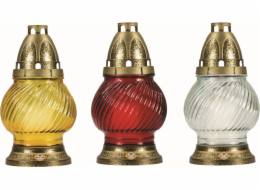 Svíčka hřbitovní 60 g/21 cm sklo