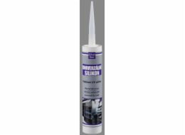 Silikon univerzální 280ml šedý Silver line