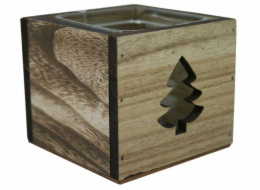 Svícen dřevěný stromek