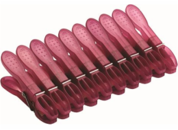 Kolíčky na prádlo 10 ks/80 mm plast Nova