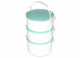 Jídlonosič kombi 2x+1,3 l+1x1,7 l plast