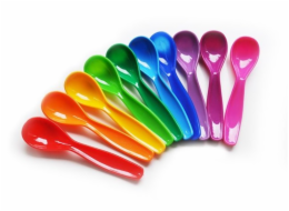 Lžička na jogurt 6 ks plast