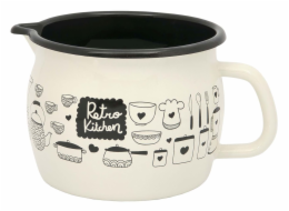 Hrnek smalt 1,3 l s výlevkou Retro Kitchen Hrnek smalt 1,3 l s výlevkou Retro Kitchen