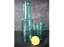 Karafa 800 ml se skleničkou 280 ml mátově zelená