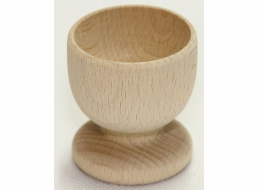 Kalíšek na vajíčka 4,9x4,2 cm dřevo