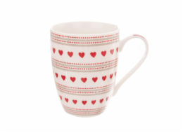 Hrnek 350 ml RED LOVE porcelán
