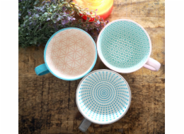 Hrnek 400 ml mix barev kamenina