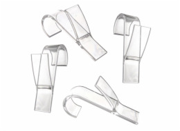 Háček na topné těleso 4 ks 10x2,5cm plast