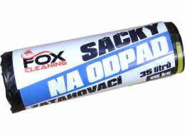 Pytel na odpadky zatahovací 35l/15 ks LDPE silné