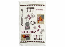 Utěrka kuchyňská 50x30 cm dekor 100% bavlna