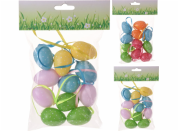 Vajíčka&nbsp;velikonoční&nbsp;11&nbsp;ks&nbsp;4&nbsp;cm&nbsp;mix&nbsp;barev