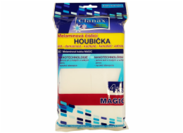 Houbička Nano 10x6x2,5 cm 4 ks melaminová