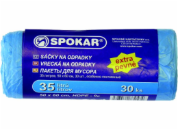 Pytel na odpadky 50x60 cm 35L/30 ks extra pevné SPOKAR
