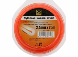 Struna do sekačky 2,4 mm/25 m DualCut kruh