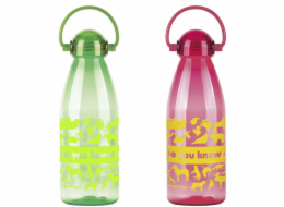 Láhev 550 ml mix barev dekor plast