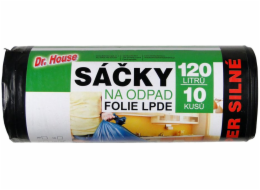 Pytel na odpadky 120l/10ks super silné