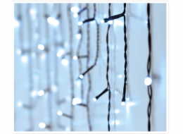Světla vánoční LED žárovek 180 bílá venkovní