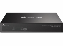 Záznamové zařízení TP-Link VIGI NVR1008H-8MP 8 kanálů, 8x Lan s PoE, 2x USB