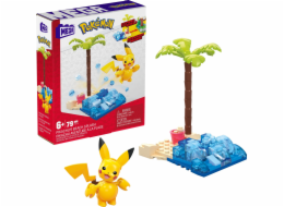 Mattel Mega Pokemon Pikachu Na pláži sada bloků HDL76