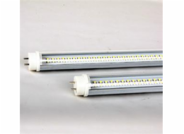 Zářivka LED T-8 120cm, 230V, 18W, 288SMD - 1200lm, kryt čirý rastr