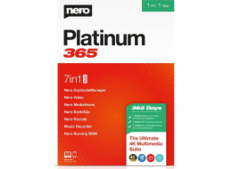 Nero Nero Platinum 365 - software (roční licence)